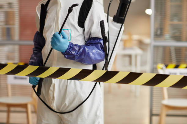 Professional Crime Scene Cleanup technician working in Shelton, NE